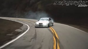 Дрифт по серпантину на #bmw