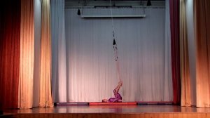 Овчинникова Ксения. Воздушная гимнастика на ремнях _Стратосфера_