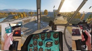 DCS  Ми-8. Тестирование на точность и повторяемость устройств управления