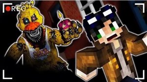 24 ЧАСА В ПИЦЦЕРИИ ФРЕДДИ - FNAF(ФНАФ) НОЧЬ 1 - СТРАШИЛКИ МАЙНКРАФТ