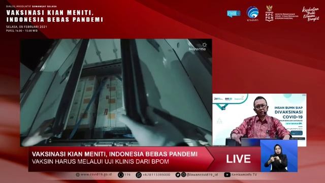 DIALOG - Vaksinasi Kian Meniti, Indonesia Bebas Pandemi смотреть онлайн