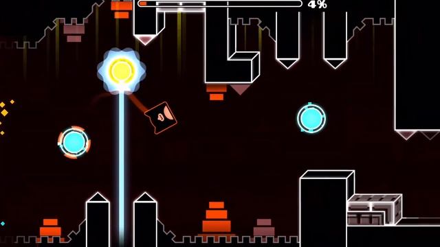 Четыре АДСКИХ ДЕМОНА в Geometry Dash [8] смотреть онлайн