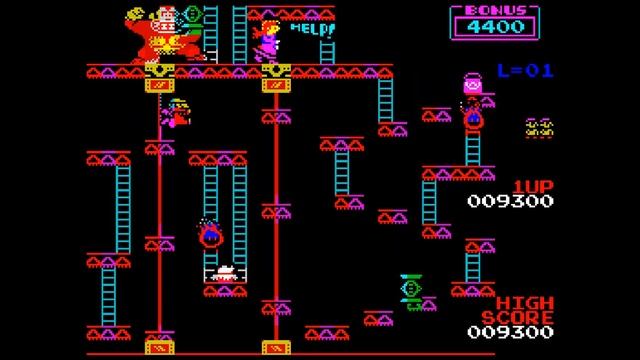 DONKEY KONG 128K (2025 | REMAKE for Arcade Zx Collection) ZX Spectrum