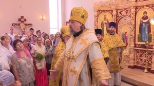 Освящение храма в поселке Дубовое Белгородского района