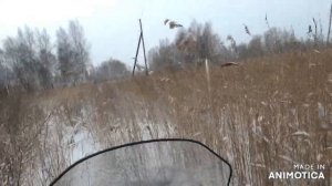 Почему Батя не хочет со мною ездить на снегоходе! 🤣