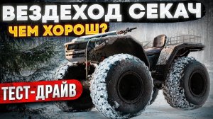 ОБЗОР ВЕЗДЕХОДА СЕКАЧ. КАК УСТРОЕН? ЭВАКУАЦИЯ САМОДЕЛКИ