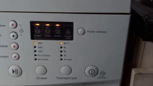 LG F8091LD | Хлопок 95°C 800 об/мин Суперполоскание+Предв.стирка+Интенсивная+Без складок (1 часть)