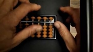 работа с абакусом: набор двузначных чисел