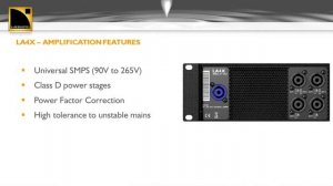 L ACOUSTICS LA4X INFOCOMM