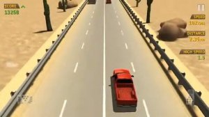 Traffic Racer Gameplay on ios 7 iphone 5S