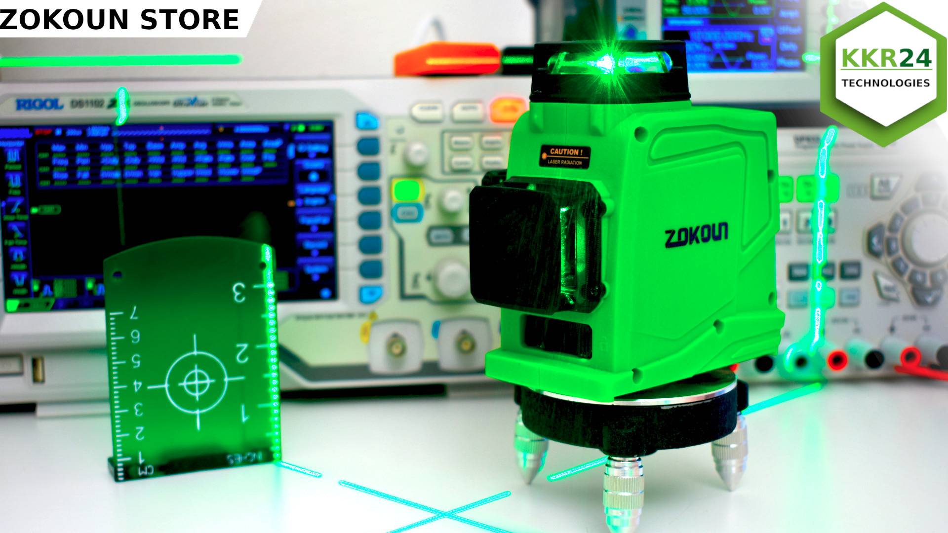 Лучший зеленый лазерный уровень ZOKOUN GF120. Он же CLUBIONA? смотреть онлайн