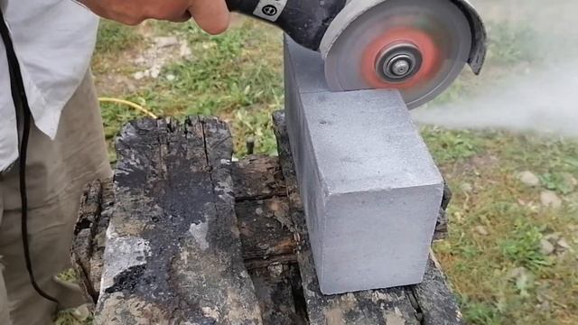 Режем кирпич. Чем резать кирпич. Режем кирпич болгаркой. смотреть онлайн