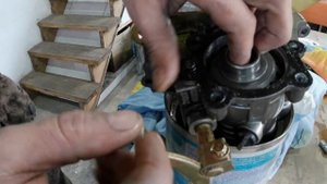 Ремонт углового редуктора. Grizzly 250