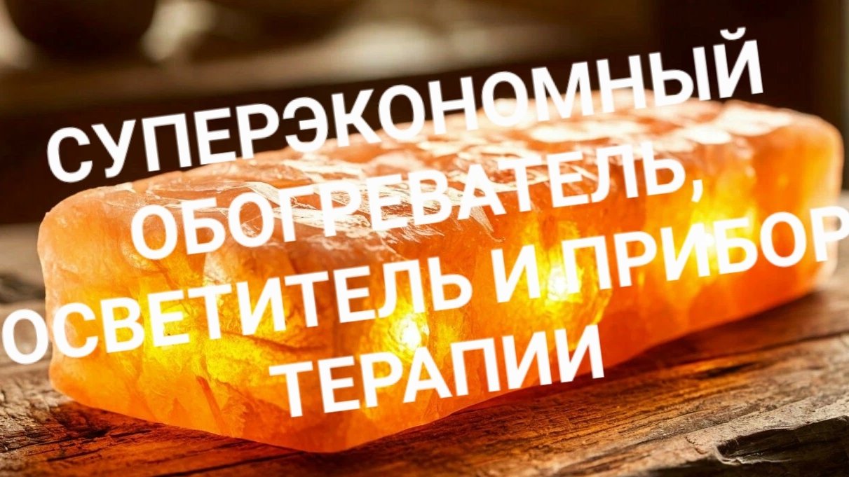 СЕНСАЦИЯ! СВЕРХЭКОНОМИЧНАЯ БАТАРЕЯ ОТОПЛЕНИЯ, ОСВЕТИТЕЛЬ И ПРИБОР ТЕРАПИИ