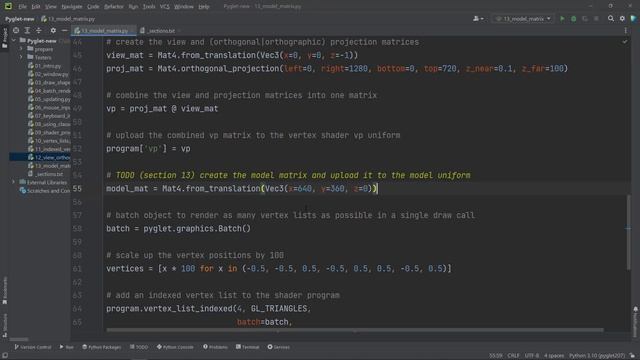 Pyglet crash course 2023 - Python and OpenGL