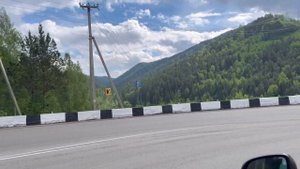 Дорога из Красноярска в Дивногорск. Смотровая площадка «Царь - рыба»