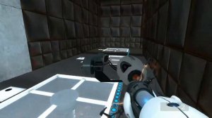 Головоломки Portal / 17 комната / Минимум порталов