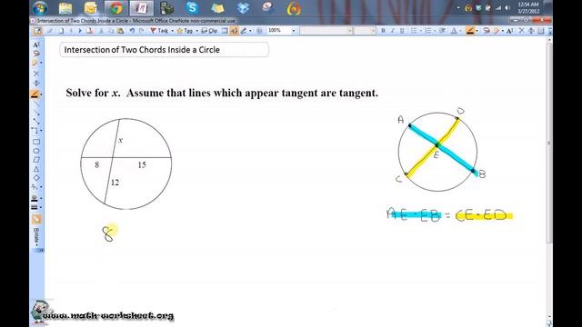 Geometry - Circles Segment Measuress - Easy смотреть онлайн