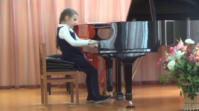 Миняева Катерина С. Майкапар "Колыбельная" смотреть онлайн