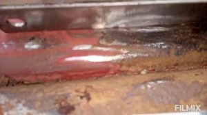 Трещина на раме. #грузовики #зерновоз #самосвал #сварка