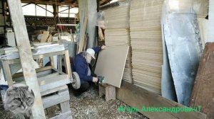 Как раскроить большой, листовой материал подобный ДСП, ОСП, фанере в условиях тесной мастерской