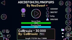 Демоны с секрет веями в Geometry dash часть 1