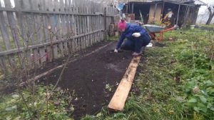 Пересадила крЫжовник 🍈 на постоянное место...