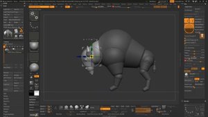 Новая функция Gizmo в Zbrush 2022 02 (720p)