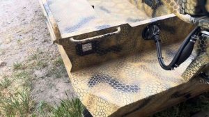 Лодка болотоход 4.5м Мотор Зонгшен 30 лс Инжекторный.