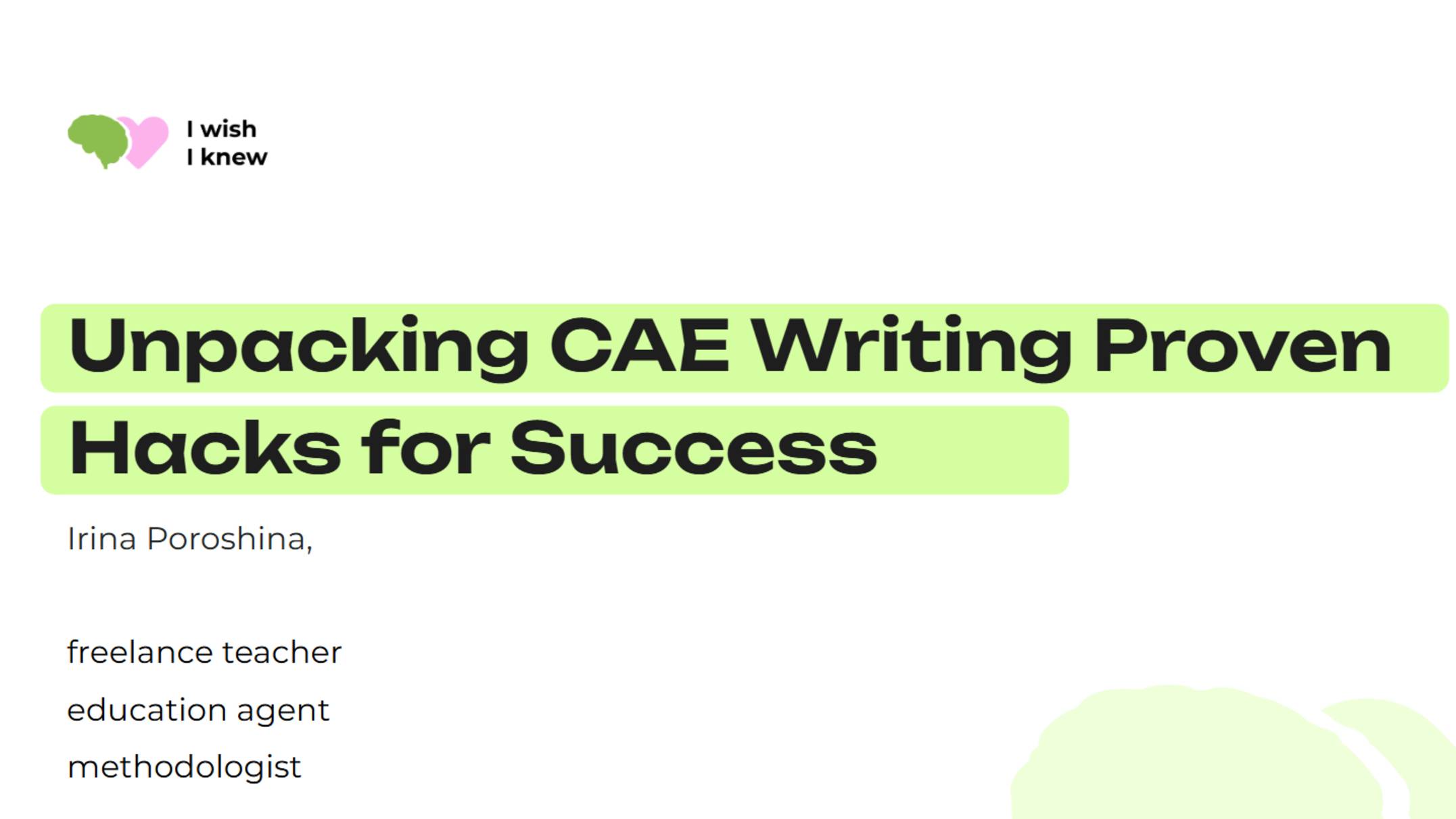 Unpacking CAE Writing Proven Hacks for Success смотреть онлайн