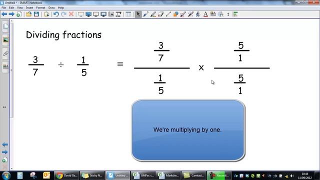 Dividing fractions - why does Keep Change Flip work? смотреть онлайн