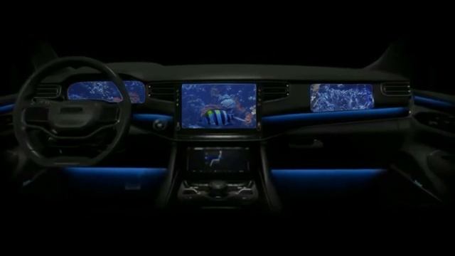 Aquarium Relax mode 2022 Jeep Grand Wagoneer "Rendering" смотреть онлайн