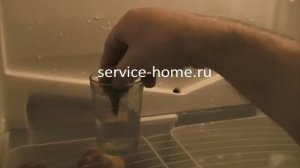 очистка слива холодильника