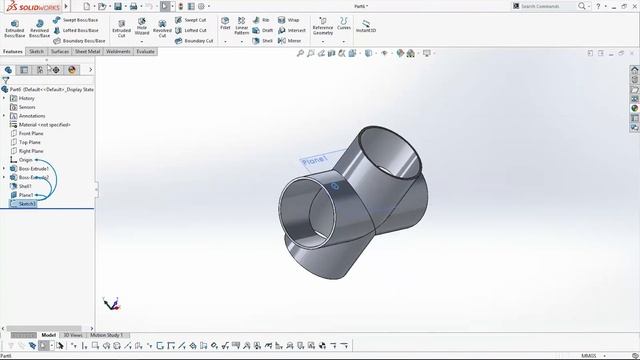 SolidWorks Tutorial 9 Circular Pattern and Linear Pattern
