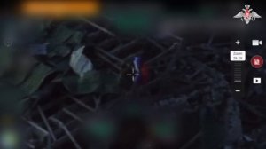 Боевая работа подразделений ГрВ «Восток» и водружение флага России над н.п.Нескучное