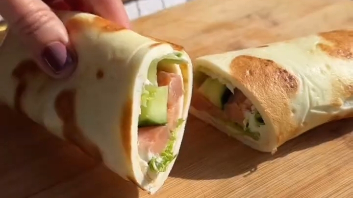 Яичный Ролл с начинкой...🌯😋