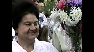 1 сентября 1995 года, школа 10, Саров, Россия. (Редкое видео!)