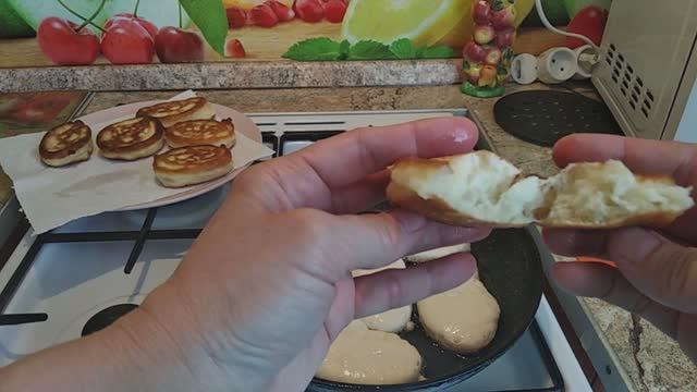 Пышные оладьи на кефире смотреть онлайн