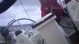 Встреча шквала на парусной яхте