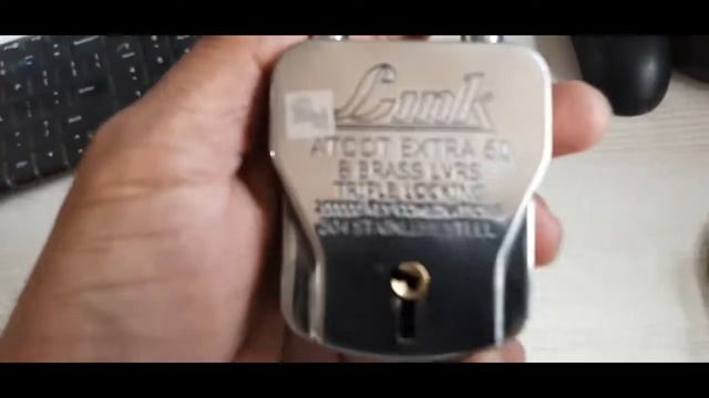 Atoot Extra - 60 mm Stainless Steel Padlock смотреть онлайн