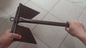 Якорь для лодки ПВХ своими руками из подручных средств.