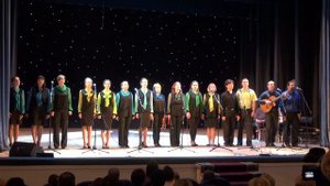 "Надежда, я вернусь тогда"  (Б Окуджава).  исп Ансамбль выпускников