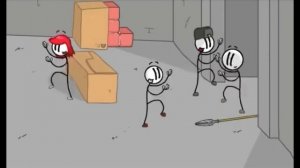 Henry stickman distraction dance (fleeing the complex) meme