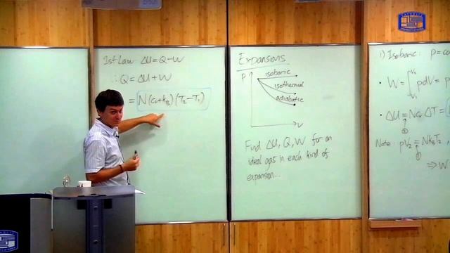 8. The Ideal Gas -- Course in Thermal and Statistical Physics