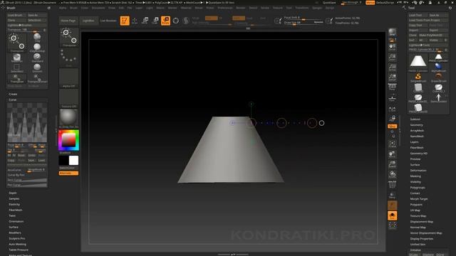 14. Transpose Zbrush & Transpose Master _ Уроки на русском