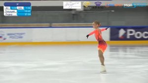 Анна Докукина. Первенство Москвы мл. возраст. Короткая программа.