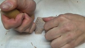 Гребень Молот Тора из Сувеля березы. Comb "Hammer of Thor"