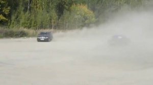 Слалом Гидроторф. Дрифт Волги 3102 и 31105