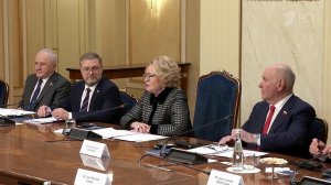 Спикер Совета Федерации провела встречу с парламентской делегацией из Словакии