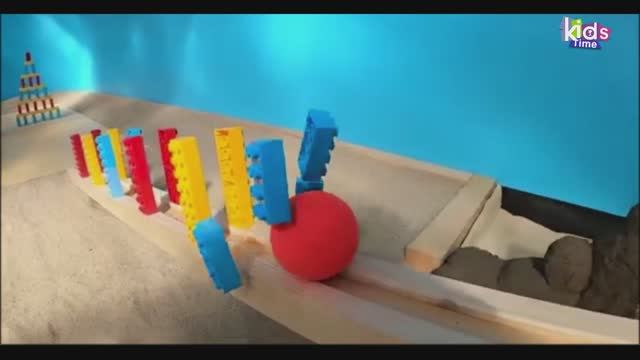 Полоса припядствий для шариков! Гонка Marble Run! Трасса с лего и деревянными кубиками!